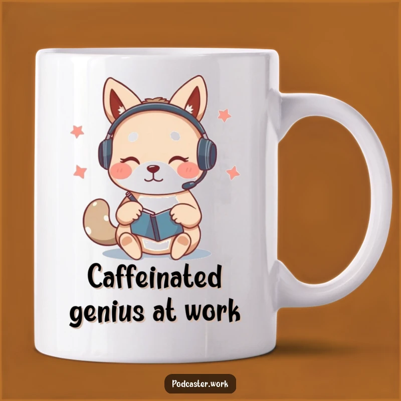Funny Busy Animal Note-Taker Mug: Focused Worker Gift for Professionals
