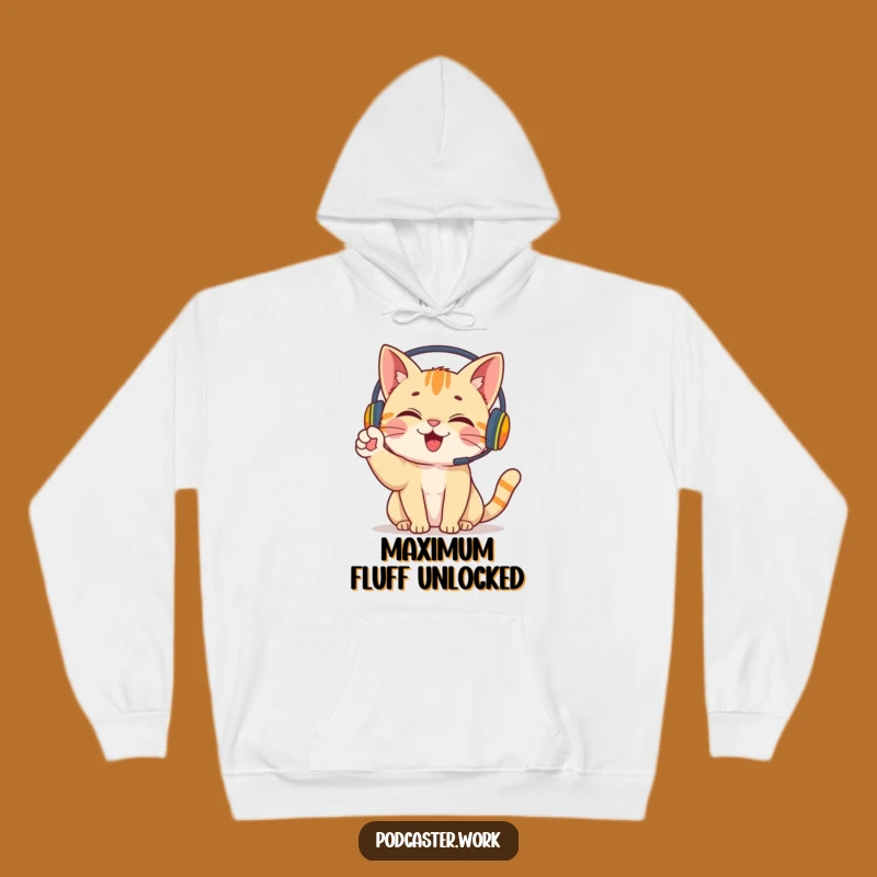 Funny Cat Headset Hoodie: Giggling Comfort, Cozy Gamer Gift